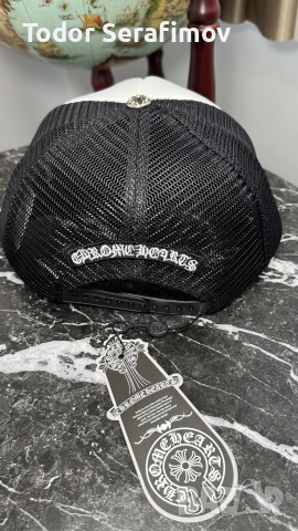 Шапка с козирка Chrome Hearts Multicolor Crosses Trucker Hat, снимка 3 - Шапки - 55278706
