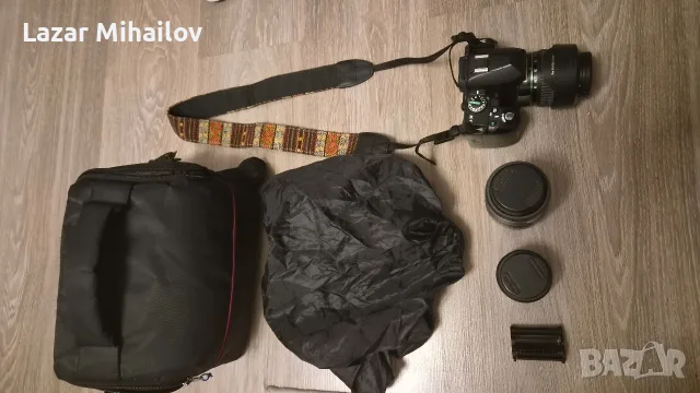 Pentax K-r + 3 обектива