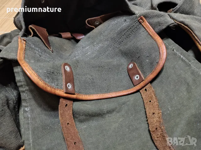 🎈 37,50 € — ФИНАЛНА РАЗПРОДАЖБА📍-50% 🏷️ Брезентова чанта тип раница - сак, снимка 13 - Сакове - 55381417