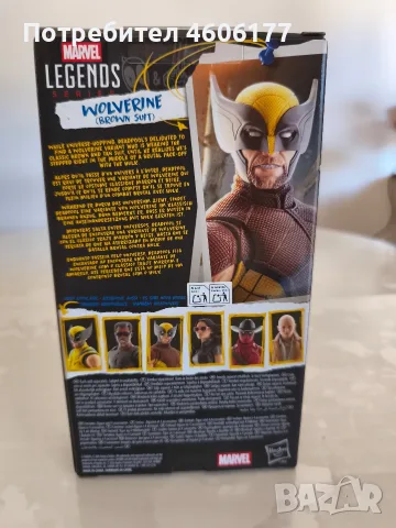 Marvel legends Deadpool Wolverine Brown Suit, снимка 3 - Колекции - 55486828