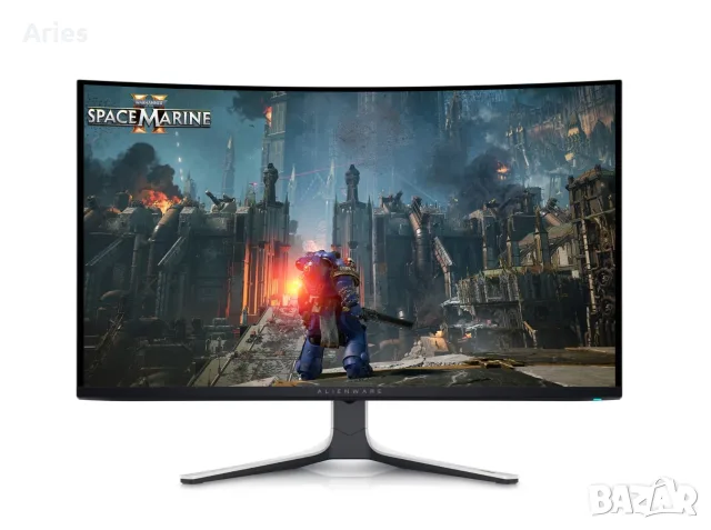 Монитор Gaming извит QD-OLED Alienware AW3225QF 31.5", 4K UHD (3840x2160), 240Hz, 0.03 ms