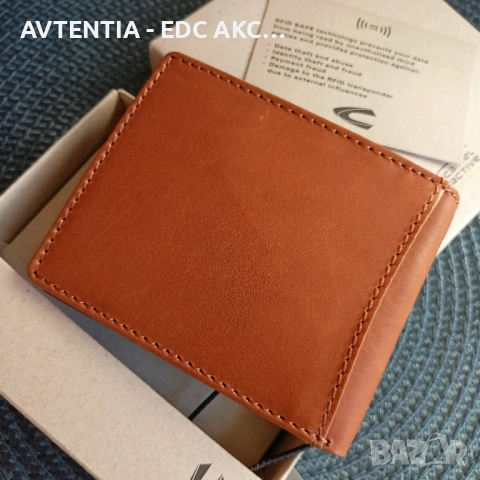 Оригинален портфейл Camel Active Nepal от естествена кожа, снимка 5 - Портфейли, портмонета - 54443214