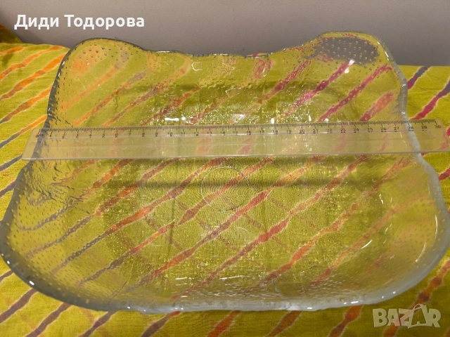 Стъклена фруктиера с правоъгълна форма   , снимка 5 - Аксесоари за кухня - 54897304