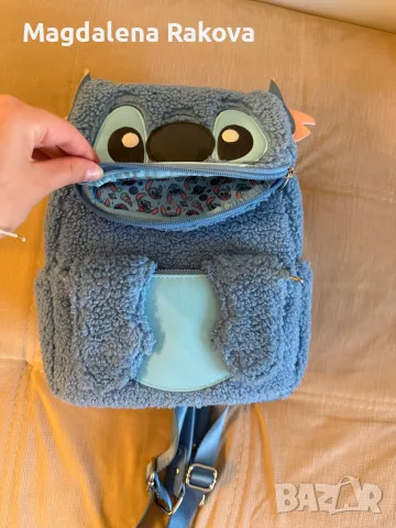 Lilo & Stitch плюш раница Loungefly, снимка 2 - Раници - 55598106