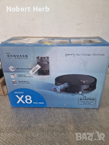 Прахосмукачка робот Ecovacs Deebot X8 Pro Omni (18.000Pa)