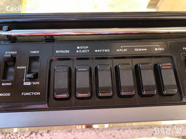 Радиокасетофон Колекция-SANYO M-9922K, снимка 8 - Радиокасетофони, транзистори - 55069549