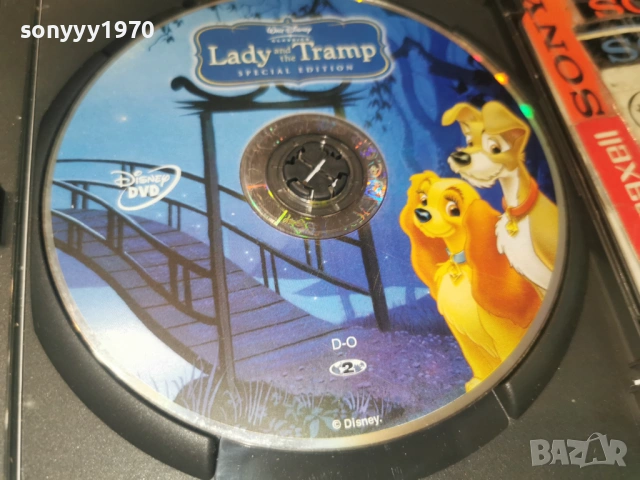 ЛЕЙДИ И СКИТНИКА ДВД 0906261838L1, снимка 12 - DVD филми - 54838285