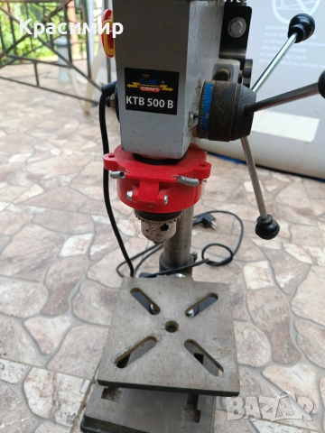 Немска настолна бормашина "CRAFT" 500W, като нова  , снимка 2 - Бормашини - 54983254