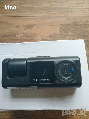 Full HD Видеорегистратор / Dash Cam 1080P + задна камера + 64GB карта