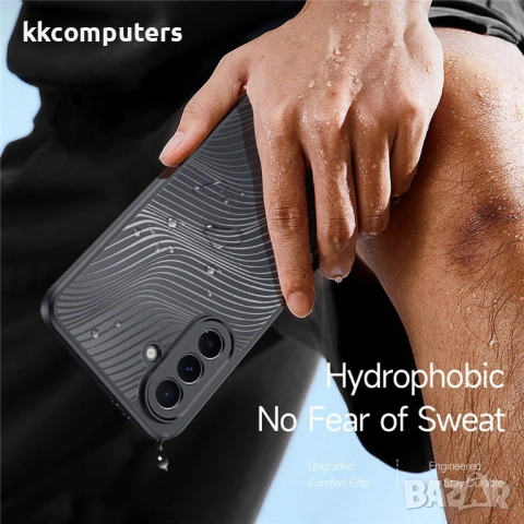 DUX DUCIS Aimo Матов Калъф за Samsung Galaxy A37 5G - PC+TPU, 1.2m SGS, REACH, Черен, снимка 6 - Калъфи, кейсове - 54053827