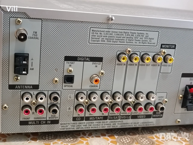 Sony STR-DE475, снимка 8 - Ресийвъри, усилватели, смесителни пултове - 54382232
