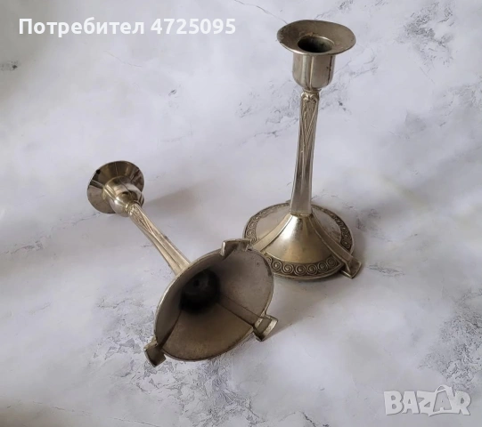 Винтидж свещници, снимка 3 - Други - 55062628