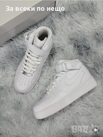 Nike Дамски Бели Маратонки👟Дамски Спортни Обувки Найк👟Кецове Код Megi1, снимка 3 - Маратонки - 55422796