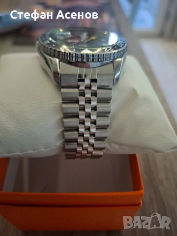 Нов Seiko автоматичен- механичен часовник, снимка 8 - Мъжки - 54543145