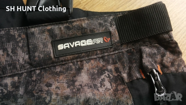 SAVAGE GEAR MIMICRY 3D WATERPROOF Trouser размер L за риболов панталон водонепромокаем - 2466, снимка 6 - Екипировка - 54160636