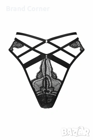 Hunkemöller дамско дантелено долнище XL с ефектни ленти, снимка 2 - Бельо - 54514946