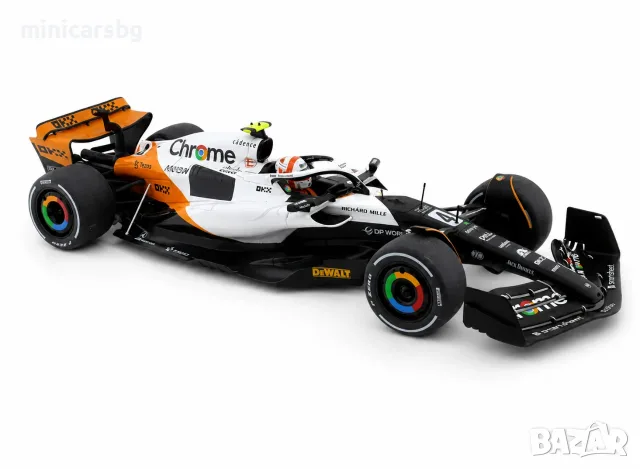McLaren MCL60 F1 Ландо Норис Monaco GP 1:24 – метален модел
