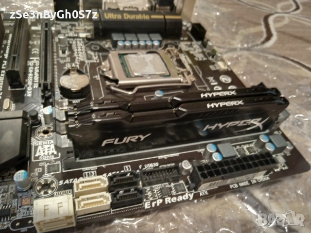 i7 4790к процесор + дъно и рам