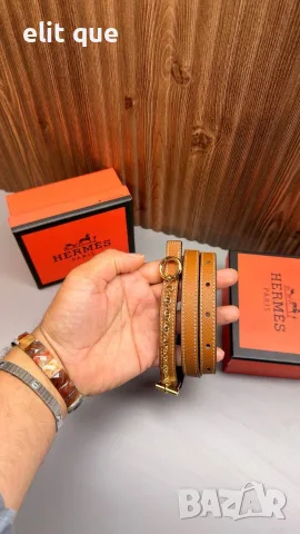колани от естествена кожа в кутия hermes , снимка 3 - Колани - 55342851