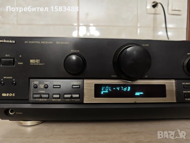 Ресивър Technics sa-dx950, снимка 9 - Ресийвъри, усилватели, смесителни пултове - 55365309