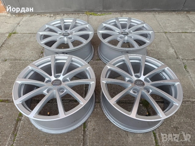 ОРИГИНАЛНИ джанти 17 ' цола 5x112 AUDI / АУДИ А4 А6 VW SKODA ET36, снимка 4 - Гуми и джанти - 54485957