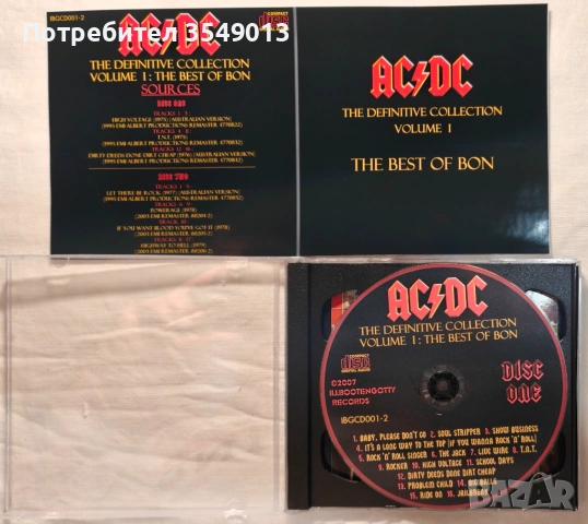 CD / ЦД компакт дискове - AC-DC , ALICE COOPER [2 CD] двоен диск, снимка 12 - CD дискове - 54810563