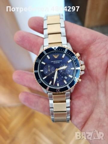Мъжки часовник Emporio Armani AR11362 Diver , снимка 3 - Мъжки - 54691452