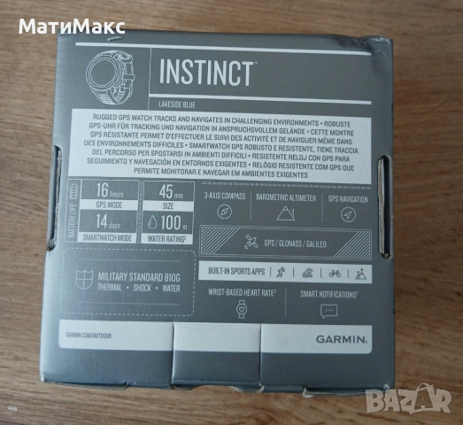 Garmin INSTINCT в Гаранция, снимка 9 - Смарт часовници - 54650858