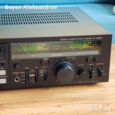 Toshiba Aurex PC-X88AD — Върхов 3-глав дек със система adres (Година: 1981 г.) , снимка 4 - Декове - 55410208