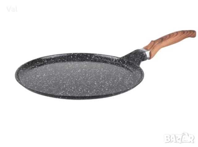 Тиган за палачинки Goldmann GM-1124, 24/28см., Лят алуминий, Керам. покр., Индукция, снимка 2 - Други - 54999101