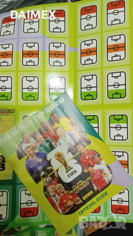 Албум за карти + настолна игра - Световно по футбол 2026, снимка 3 - Колекции - 54101590