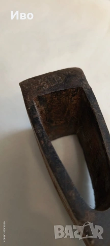 Автентична американска глава за брадва (ок. 1940 г.) – 3 LB, снимка 3 - Други ценни предмети - 54397312