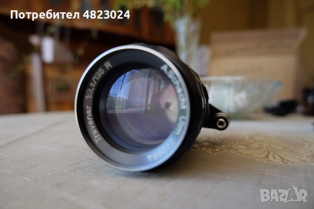 A.Schacht Munchen Travenar R 135MM F3.5 Lens. EXAKTA, EXA Mount, снимка 8 - Обективи и филтри - 54552686