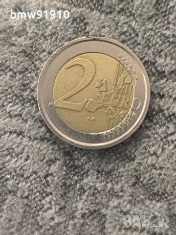 2006 Италия 2 евро, снимка 2 - Нумизматика и бонистика - 54157483