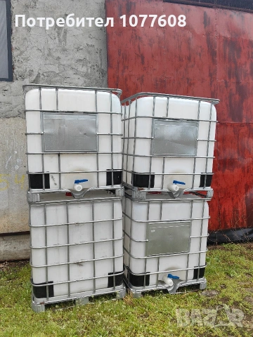 ЦИСТЕРНА БИДОН 1000 ЛИТРА/IBC КОНТЕЙНЕР, снимка 8 - Бидони, бурета и бъчви - 49599351