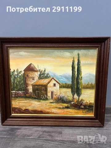 Маслена картина, 2 бр., снимка 9 - Картини - 55109471