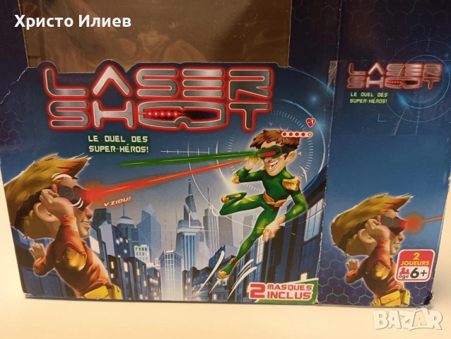 Лазерна игра за деца с 2 регулируеми лазерни маски Лазерна стрелба, снимка 9 - Други - 54564531