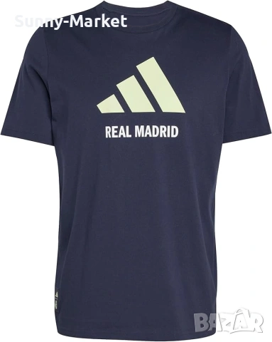 Мъжка тениска Реал Мадрид real Madrid с къс ръкав футболна фланелка 