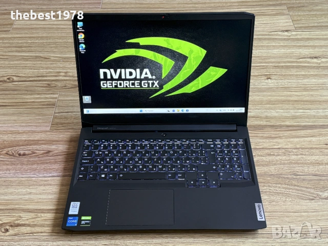 Lenovo Gaming`i5-11320H/GTX 1650/16GB RAM/256GB SSD/Full HD IPS
