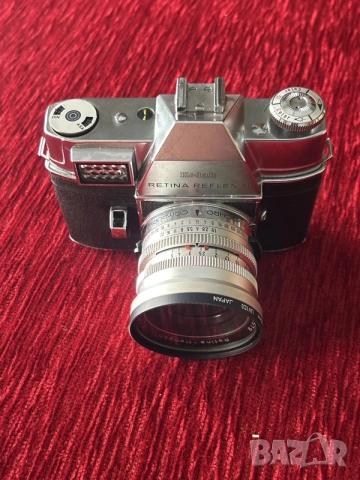 Kodak retina reflex III с обектив Retina heligon 1:1,9 50mm
