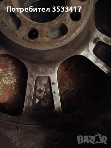 джанти 17 VW T5 , снимка 2 - Гуми и джанти - 54663241