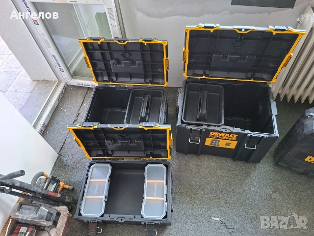 Куфар за инструменти на колела DEWALT Toughsystem 2.0 чисто нов, снимка 5 - Други инструменти - 54808603