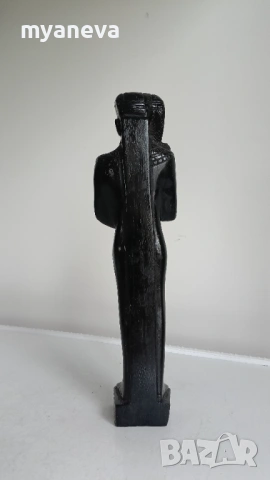 Древноегипетски бог на луната Хонсу, статуетка от Египет. , снимка 6 - Статуетки - 54184085
