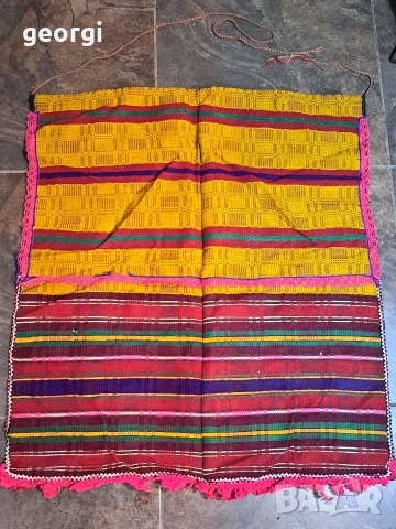 автентична тъкана престилка за носия 
