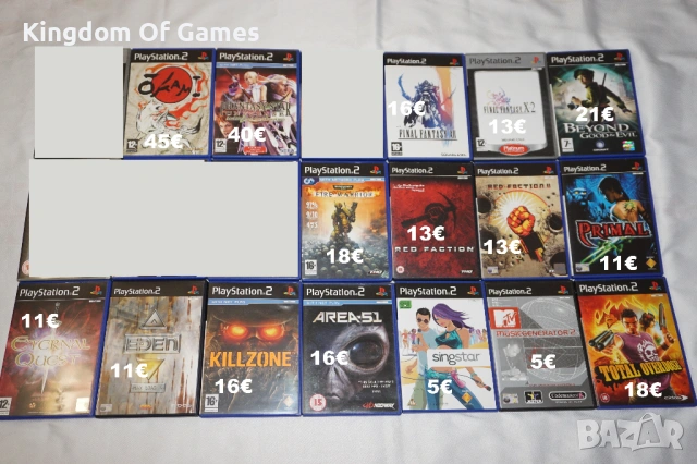 Игри за PS2 Phantasy Star Universe: Ambition/Okami/Final Fantasy/Warhammer/Killzone/Total Overdose