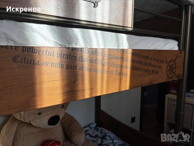 Двуетажно детско легло "Пират" на Чилек / Cilek, снимка 3 - Спални и легла - 55133872