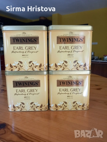 Черен Чай в Метална Кутия Earl Grey Twinings 500 г , снимка 2 - Други - 54827036
