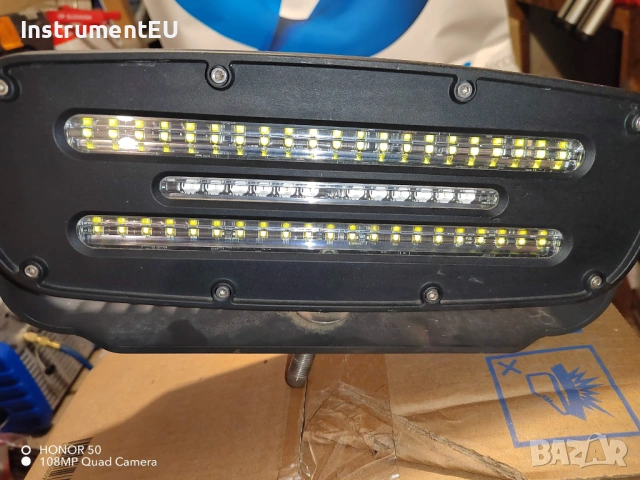 Професионален LED/IR LED периметърен прожектор – 24V (за специализирана техника), снимка 5 - Аксесоари и консумативи - 54454516