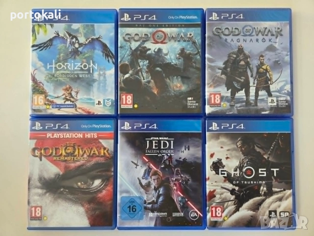 Игри игра Playstation 4 Плейстейшън 4 PS4 God of War Fifa Lego и други