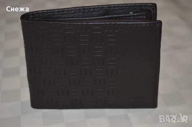 Esprit тъмнокафяв хоризонтален портфейл, снимка 3 - Портфейли, портмонета - 54153985